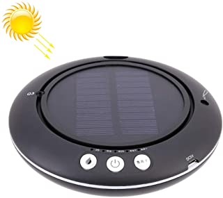 AMON LL Purificadores de Aire solares para Coche Q1 Purificador de Aire de Iones Negativos de purificador de Aire para automoviles-energia Solar para el hogar + humidificacion