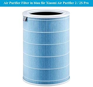 Filtro purificador de aire para Xiaomi Air Purifier 2 2S Pro de repuesto en azul para purificador de aire de Xiaomi